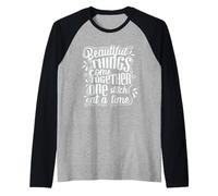 Coser Cosas Hermosas con una Puntada Camiseta Manga Raglan