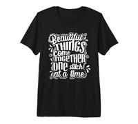 Coser Cosas Hermosas con una Puntada Camiseta Premium