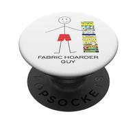 Coser Divertido para Hombre, Tela de Amor a los niños PopSockets PopGrip Adhesivo