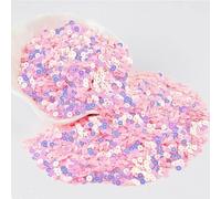 coser lentejuelas, Cuentas sueltas redondas planas de color rosa 3 mm a 30 for manualidades, costura, decoración, accesorios bricolaje(4mm ab pink with gol)