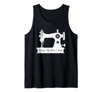 Coser mi estrés Camiseta sin Mangas