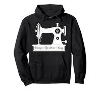 Coser mi estrés Sudadera con Capucha