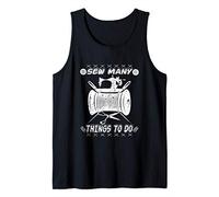 Coser muchas cosas para hacer máquina de coser costurera Camiseta sin Mangas