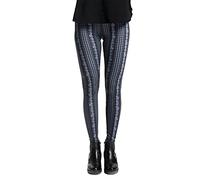 cosey Bunte bedruckte Bussines Leggings, Binario, Talla única para Mujer