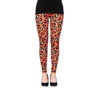 cosey - Leggings Coloridos Impresos (Talla única) - Design Estampado de Leopardo 11