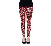 cosey - Leggings Coloridos Impresos (Talla única) - Design Estampado de Leopardo 9