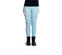 cosey - Leggings Coloridos Impresos (Talla única) - Design Rainbow Stripes & Unicorn
