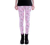 cosey - Leggings Coloridos Impresos (Talla única) - Unicornios Rosados