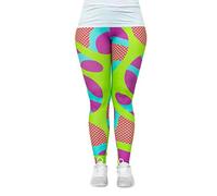 cosey - Neon Line Leggings (Talla única) - en Diferentes diseños de Patrones Neo Squiggle Design