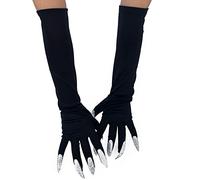 COSFAN Guantes de Halloween para uñas largas - Monster Paws, Cosplay Fantasma Bruja Diablo, Festival Divertido
