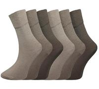 COSHAL® Calcetines para diabéticos para mujer, calcetines tipo crew para mujer, calcetines anchos elásticos de algodón con parte superior de panal de miel para mujer, calcetines de parte superior