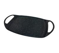 COSHANO Plancha Grill antiadherente Inducción Parrilla 47cm sarten asador para induccion, Fuego, Barbacoa, Horno, Vitro, Gas de aluminio con revestimiento