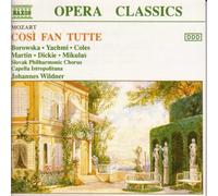 Cosi Fan Tutte (Wildner, Capella Istropolitana) (CD) Album (Importación USA)