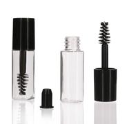 COSIDEA 71 mini tubos vacíos de máscara de 3 ml y varita para aceite de ricino, contenedores de aceite de pestañas DIY tubos de crecimiento de pestañas