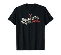 Cosiendo Mi Camino A La Sanidad Tejer Hobbyist Camiseta