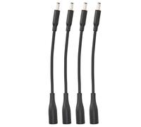 Cosiki 4 Uds. Adaptador de Punta Portátil DC 7,4x5,0mm a 4,5x3,0mm Cable Convertidor Plug and Play para Propietarios de Portátiles