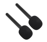 Cosiki Adaptador de Micrófono Inalámbrico de de Recepción, Soporte de Micrófono de Mano para Hollyland Lark M1 C1 150 G1 Movo, Espumas para Parabrisas Incluidas