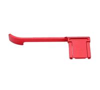 Cosiki Agarre para Pulgar hacia Arriba para Cámara X-E5, Accesorio de Fotografía de Aleación de Aluminio Liviano para Mayor Estabilidad y Comodidad, 1 Unidad (Rojo)