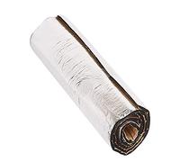 Cosiki Amortiguador de Sonido para Automóvil Estera de Espuma de Aislamiento Térmico Plateada Universal de 10 Mm de Espesor para Cortafuegos de Tablero Trasero de capó, para Audio de Automóvil,