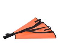 Cosiki Ancla de Mar Drift Sock, PVC Duradero 50x48cm, Estabiliza la Canoa en el Viento, Fácil de Almacenar, Color Brillante (Orange)