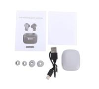 Cosiki Auriculares Inalámbricos Bluetooth para Viajes Cancelación de Ruido Traductor AI Operación Fácil Diseño Elegante (Gray)