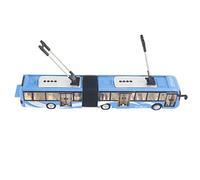 Cosiki "Autobús de Juguete Electrónico Educativo Que Empuja Suavemente hacia Adelante para Niños Mayores de 6 Años Modelo de Tráfico Coche de Juguete para Niños para un Regalo Divertido de Fiesta y