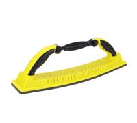 Cosiki Bloques de Lijado, Bloque de Lijado Manual con Gancho y Respaldo de Bucle Radio Ajustable de Automático Flexible Longboard para Pulir la Carpintería