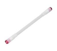 Cosiki Bolígrafo con Ruedas y Luz LED para Juegos y Alivio del Estrés, Plástico Metal Duraderos, 24 Cm de Largo (rojo)