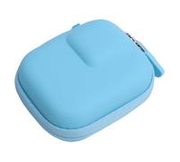 Cosiki Bolsa de Almacenamiento para Cámara, Estuche Rígido a Prueba de Salpicaduras, Lujosa Bolsa para Cámara con Forro con Cremallera de 2 Vías, Ideal para Action 5 Pro (Blue)