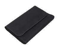 Cosiki Bolsa de Filtro para Lente de Cámara, Funda Protectora Compacta con 10 Bolsillos para Filtros de la Serie P, Fácil de Transportar, Almacenamiento de Nailon Negro para Fotógrafos