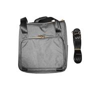 Cosiki Bolsa de Transporte para Discos, Estuche de Almacenamiento para álbumes, Estuche para 45 Discos de 12 Pulgadas con Asa, Correa para el Hombro y Bolsillos de Almacenamiento, Ideal para de Música