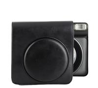 Cosiki Bolso para Cámara de Piel Sintética Protectora con Correa para SQ6, Bolso Tipo Bandolera para Cámara Suave y Resistente para Exteriores (Black)