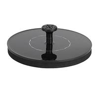 Cosiki Bomba de Agua Solar, Bomba de Fuente Solar 180L/H 1.4W Agua de Fuentes de Baño de Pájaro