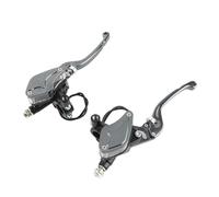 Cosiki Bomba de Freno Hidráulica Universal con Ajuste de Rodillo de Motocicleta para un Mejor Rendimiento de Frenado en Negro para Entusiastas de las Motocicletas (Color Ti)