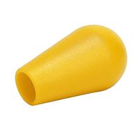 Cosiki Cabezal de Bola de Joystick de Estilo Ovalado, Superior Basculante para Juegos con Interfaz M6, Accesorio para Juegos para Manijas de Consola de (YELLOW)