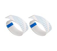 Cosiki Cable Plano Flexible para Impresora, Transmisión Rápida, Alta Suavidad para XP600, Material de Aislamiento PET Fino, Alambre de Cobre Fino, 2 uds. (60cm)