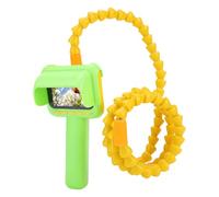 Cosiki Cámara con Alcance de Serpiente para Niños, Pantalla HD de 2,8 Pulgadas IP67 a Prueba de Agua, 8 Luces LED Ajustables, con Manguera Flexible para Explorar Plantas de Estanques,