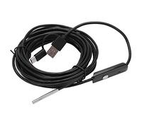Cosiki Cámara de Inspección Endoscópica HD, Boroscopio de 3,9mm para la Industria del Automóvil, Hecho de Material ABS para Teléfono Móvil PC (cableado 3,5 m)