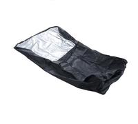 Cosiki Camine Detrás de la Cubierta del Cortacésped, Protege el Cortacésped del Sol, la Lluvia, la Nieve, el Viento, el Polvo y el Polen, la Cobertura Completa, 74x25x39in, Instalación