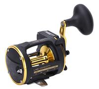 Cosiki Carrete de Pesca, 2+1 Rodamientos, Fuerza de Frenado de 20 Kg, Relación de Engranaje 6,0: 1, Rueda de Pesca para Barco de Metal con Contador de Línea, Ideal para Bote de Tambor
