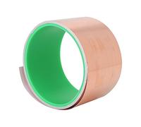 Cosiki Cinta Adhesiva de Lámina de Cobre de Doble Cara Barrera de Caracol para Plantas 3 Mx 1,2 Cm 9,8 Pies Blindaje EMI Resistencia Al Calor Frío para Refrigerador Aire Acondicionado (#2)