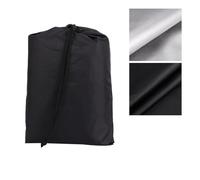 Cosiki Compras Locas Funda Antipolvo para Cama Plegable, Funda Protectora Impermeable para Cama Plegable, Funda para Muebles livianos, Negra para Silla de Playa para Piscina(85 * 33 * 107cm)