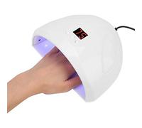 Cosiki Compras Locas Lámpara de uñas LED UV, Profesional 36W LED Inteligente UV Gel Esmalte de uñas Lámpara de Secado Máquina de curado de uñas de Moda Herramienta de manicura(Blanc