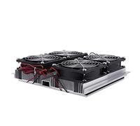 Cosiki Compras Locas Peltier termoeléctrico, 12 V con Ventilador, Placa fría Peltier de 240 W, para refrigeración de Productos Planos Refrigeración de Espacios reducidos