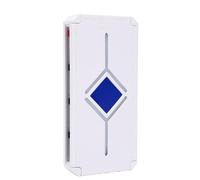 Cosiki Controlador de Concentrador de Ventilador ARGB PWM con Control Remoto, Divisor de Ventilador de PC de 5 V y 3 Pines, Concentrador de Montaje en Caja Magnética que Admite hasta 18 (WHITE)