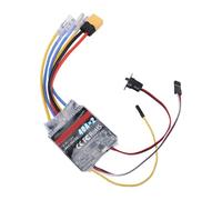 Cosiki Controlador de Velocidad Cepillado Bidireccional Premium Dual Way ESC 40A para Tanque de Metal RC y Lancha Rápida 1 Unidad