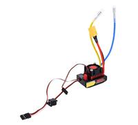 Cosiki Controlador de Velocidad ESC Cepillado 60A Potente Diseño Impermeable para Carreras de Coches y Barcos RC Plástico 1 Unidad