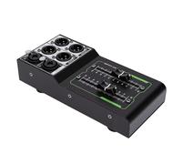 Cosiki Controlador de Volumen Pasivo Mezclador XLR con Atenuador de 70 Mm Baja Distorsión para Producción Musical Construcción Metálica