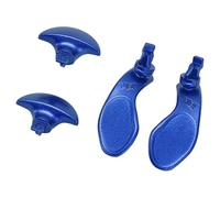 Cosiki Controlador Edge, Paletas Traseras de Metal, Botones de Repuesto Premium para Juegos Profesionales, Fácil Instalación, para Controlador Edge (BLUE)
