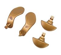 Cosiki Controlador Edge, Paletas Traseras de Metal, Botones de Repuesto Premium para Juegos Profesionales, Fácil Instalación, para Controlador Edge (GOLD)